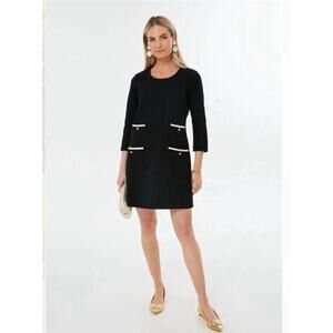 Nwt Tuckernuck Francoise Mod Mini Dress XS Black White